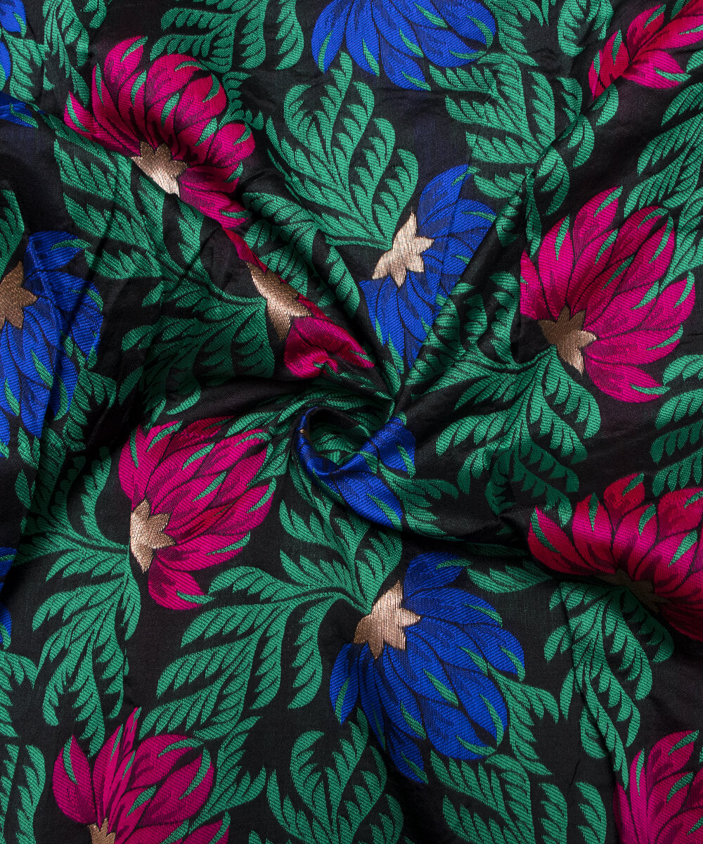 Shop Soft Banarasi Brocade Silk Fabric Online