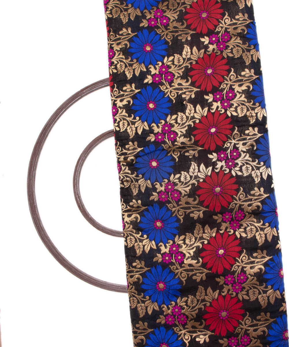 Shop Soft Banarasi Brocade Silk Fabric Online