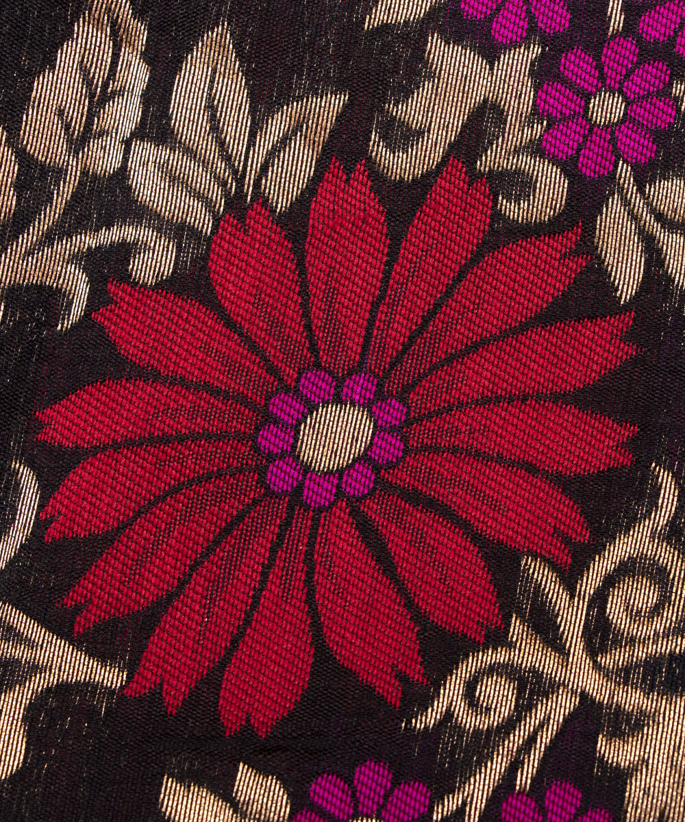 Shop Soft Banarasi Brocade Silk Fabric Online