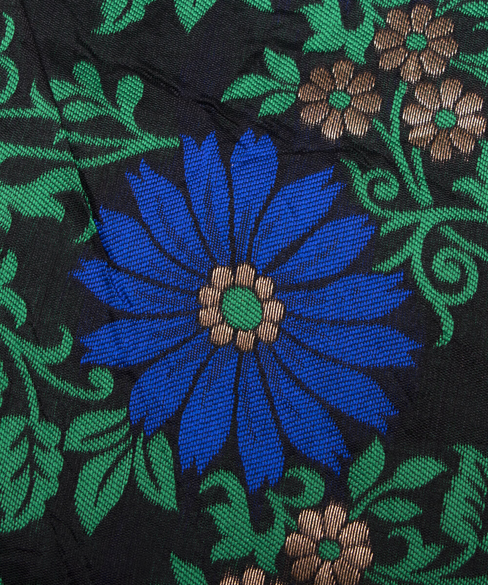 Shop Soft Banarasi Brocade Silk Fabric Online