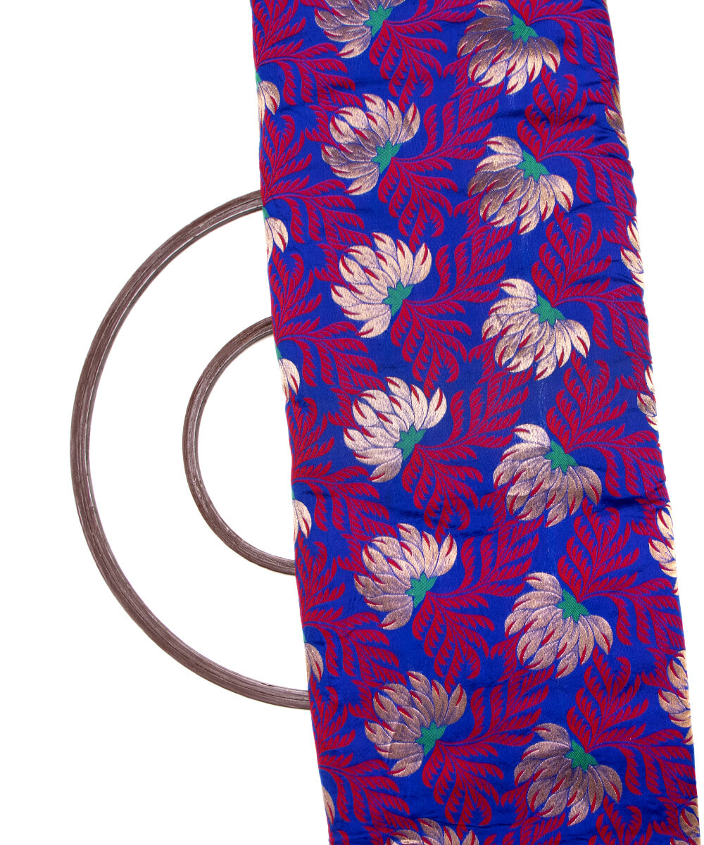 Shop Soft Banarasi Brocade Silk Fabric Online