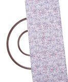 White Colour Small Flower Print Georgette Fabric