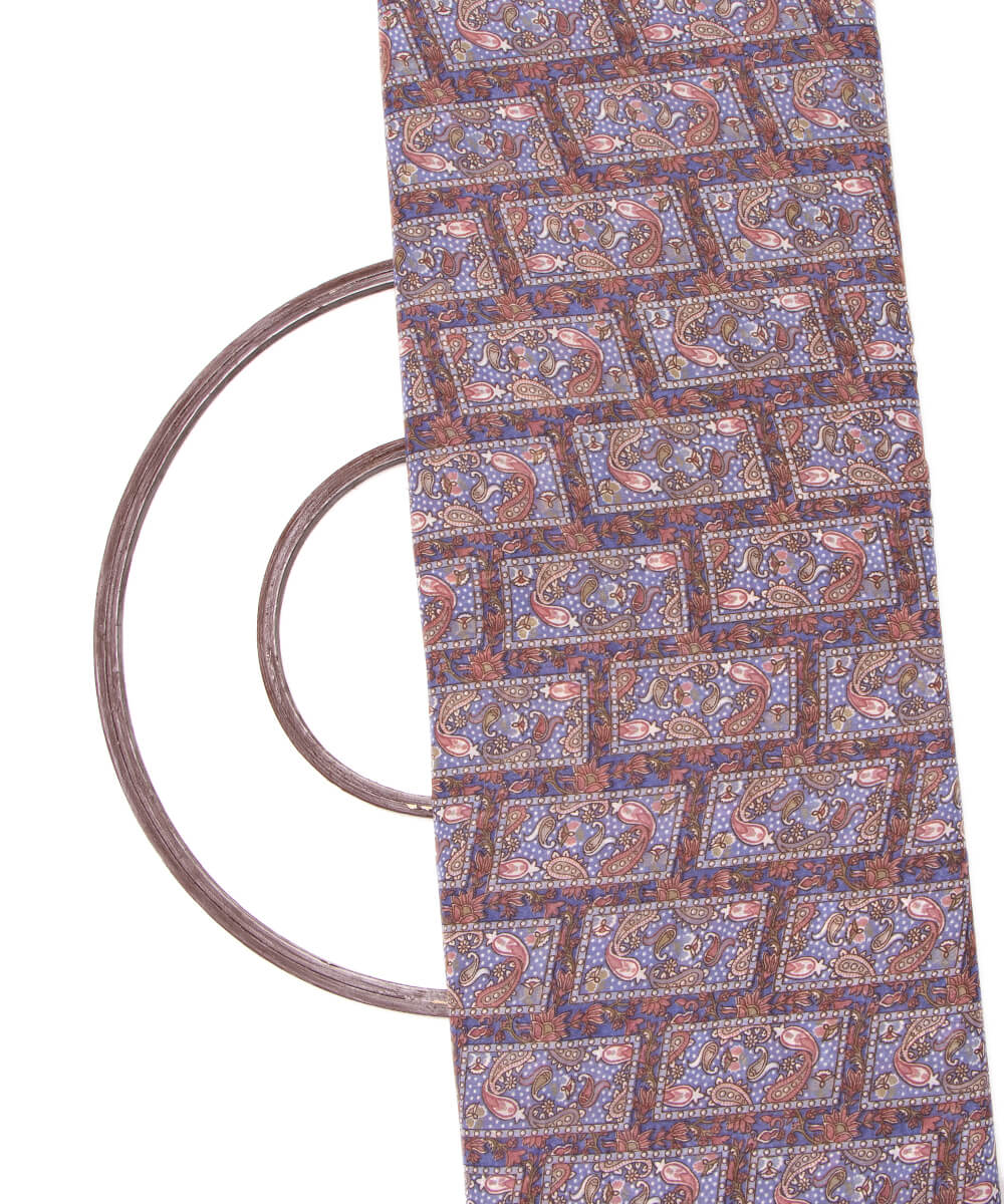 Dark Green Color Printed Georgette Fabric
