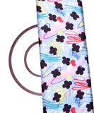 Multi Color Kids Quirky Print Satin Fabric