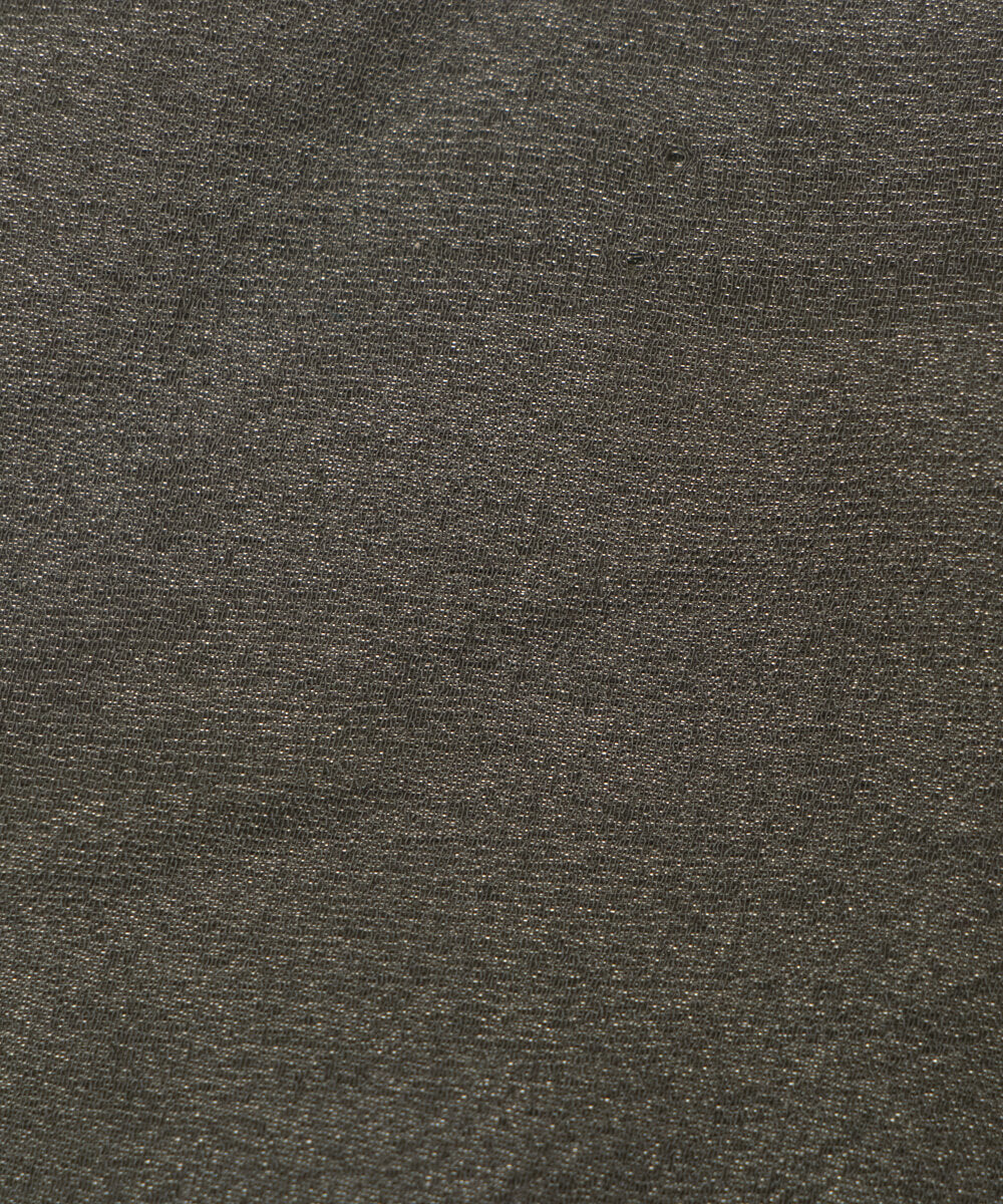 Metallic Grey Colour Plain Organza Satin Fabric