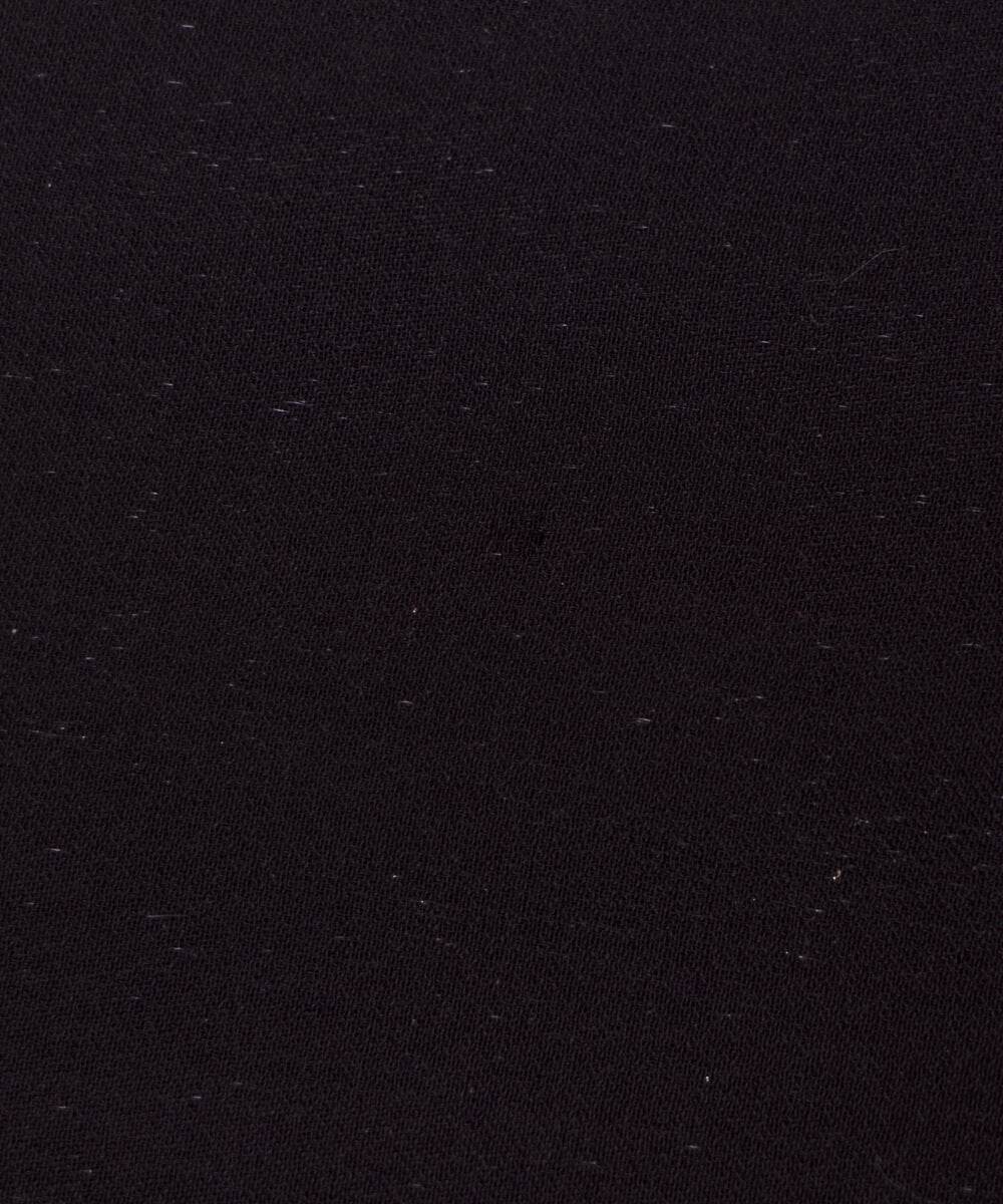 Black Colour Plain Organza Satin Fabric