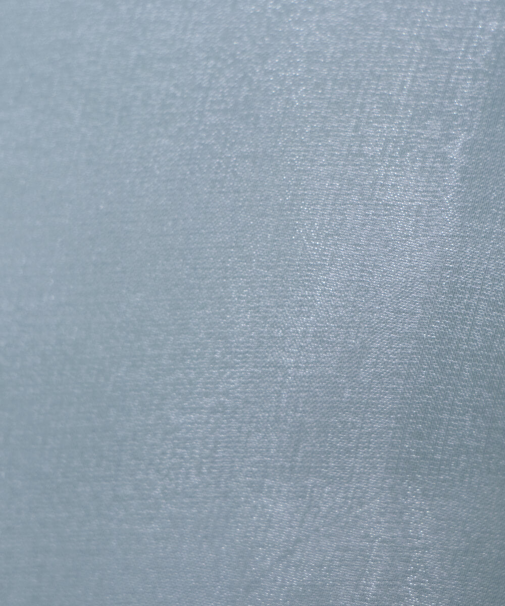Light Blue Colour Plain Organza Satin Fabric