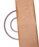 Golden Beige Colour Plain Organza Satin Fabric