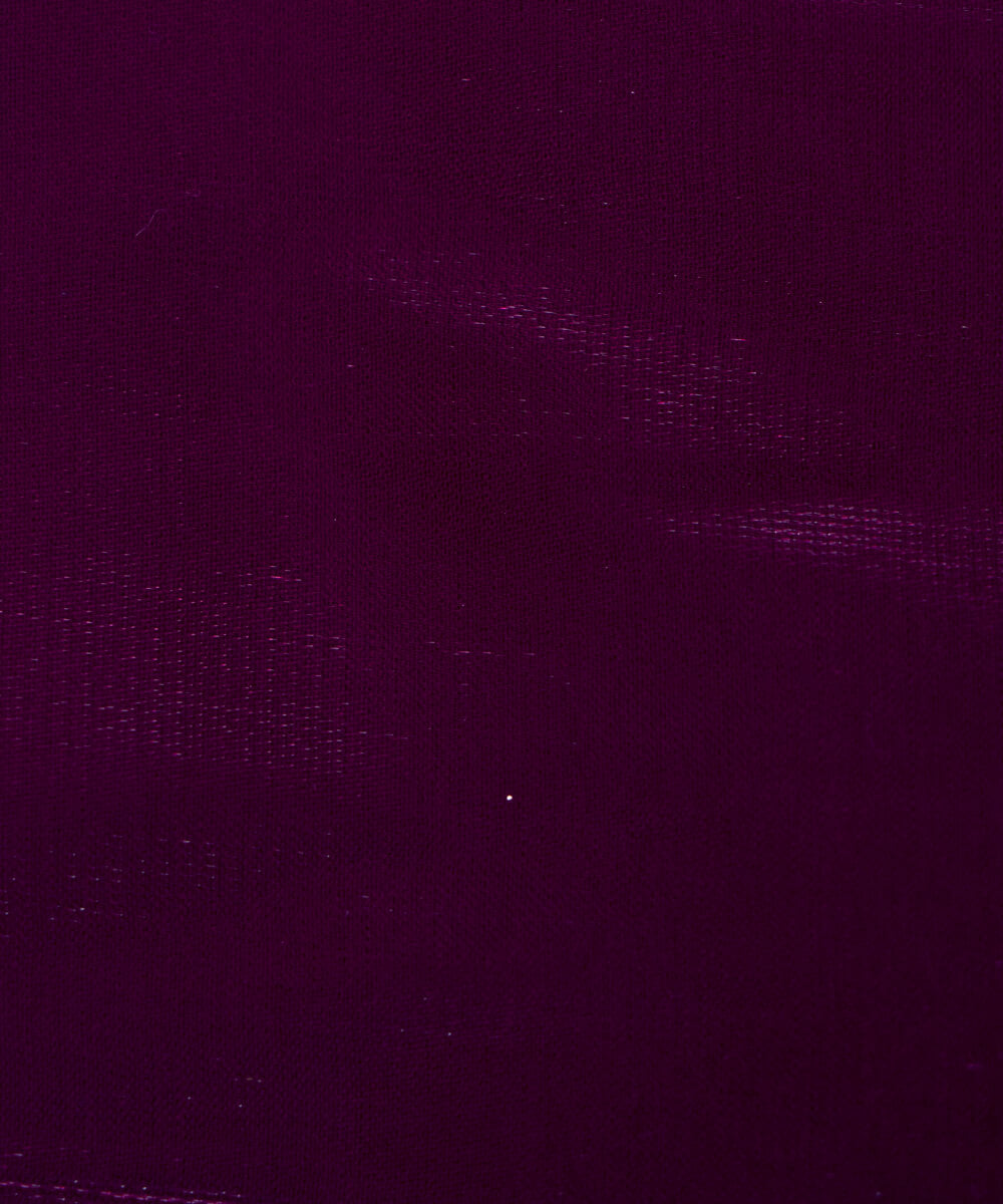 Wine Colour Plain Organza Satin Fabric