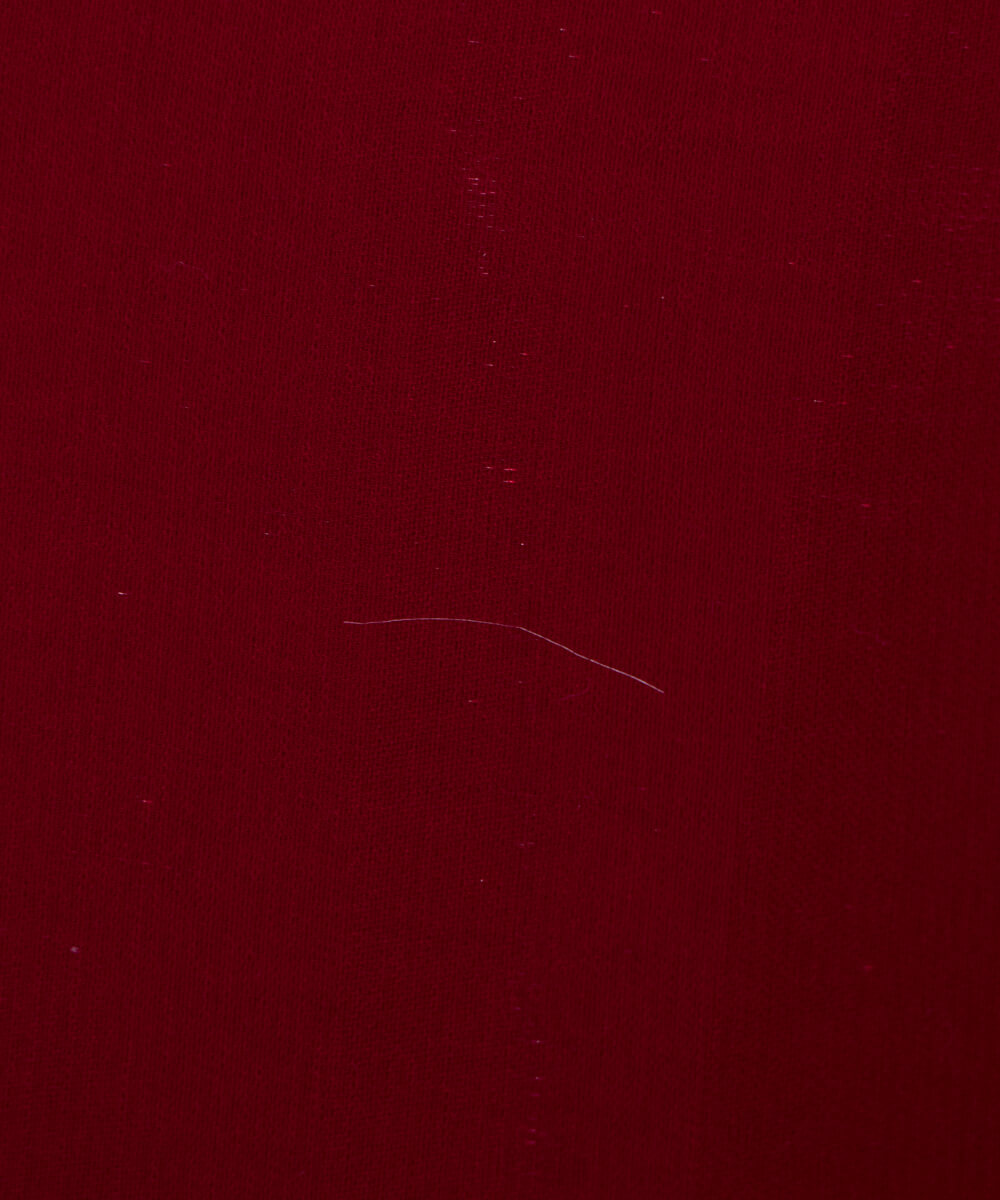 Dark Maroon Colour Plain Organza Satin Fabric
