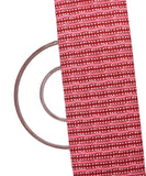 Maroon Colour Geometric Print Cotton Fabric