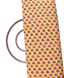 Light Yellow Colour Butti Print Cotton Fabric