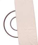 White Colour Plain Hosiery Fabric