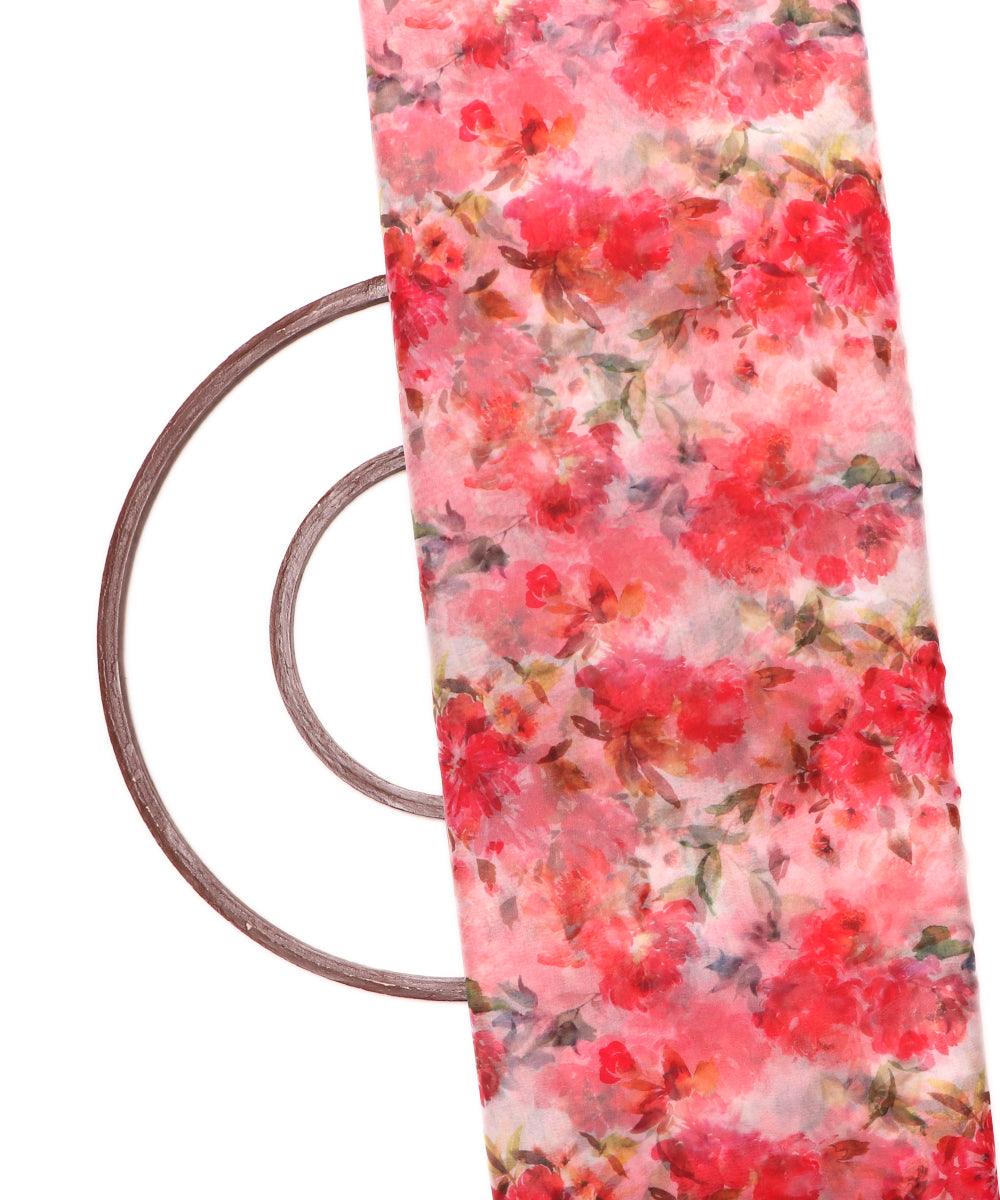 Digital Print Organza Silk Fabric