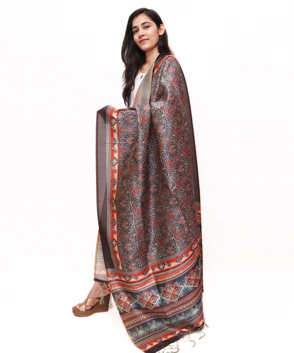 Cotton Linen Dupatta Stole Scarf Fabric Dekho