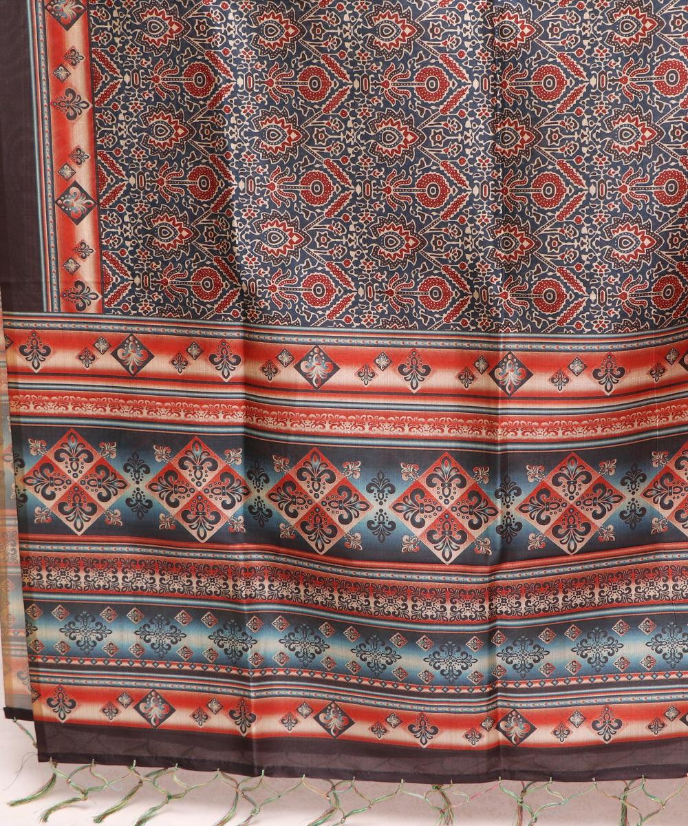 Cotton Linen Dupatta Stole Scarf Fabric Dekho