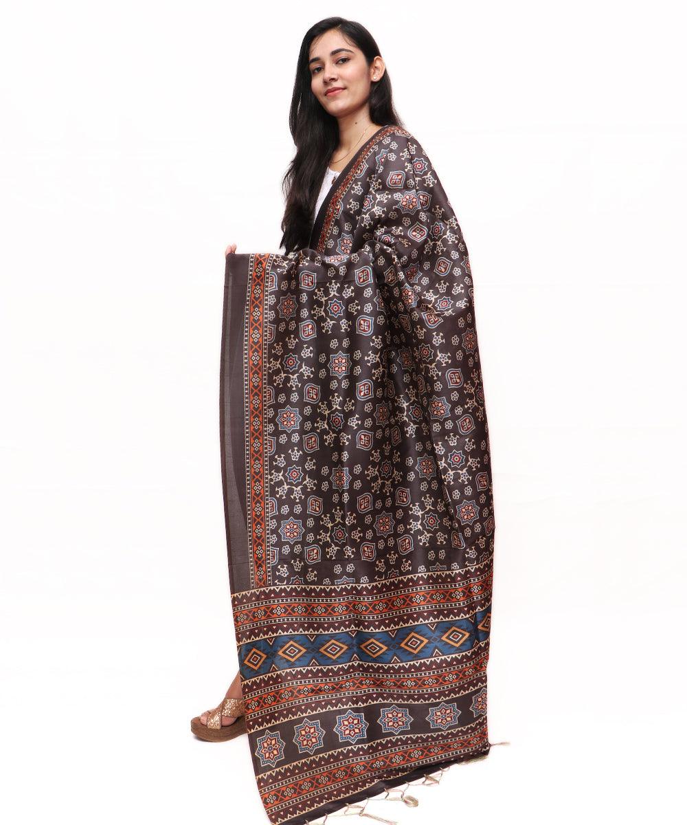 Cotton Linen Dupatta Stole Scarf Fabric Dekho