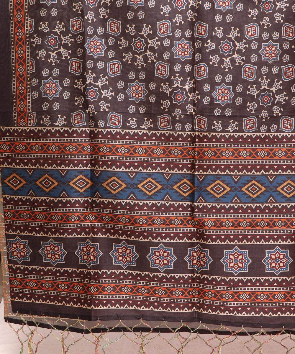 Cotton Linen Dupatta Stole Scarf Fabric Dekho