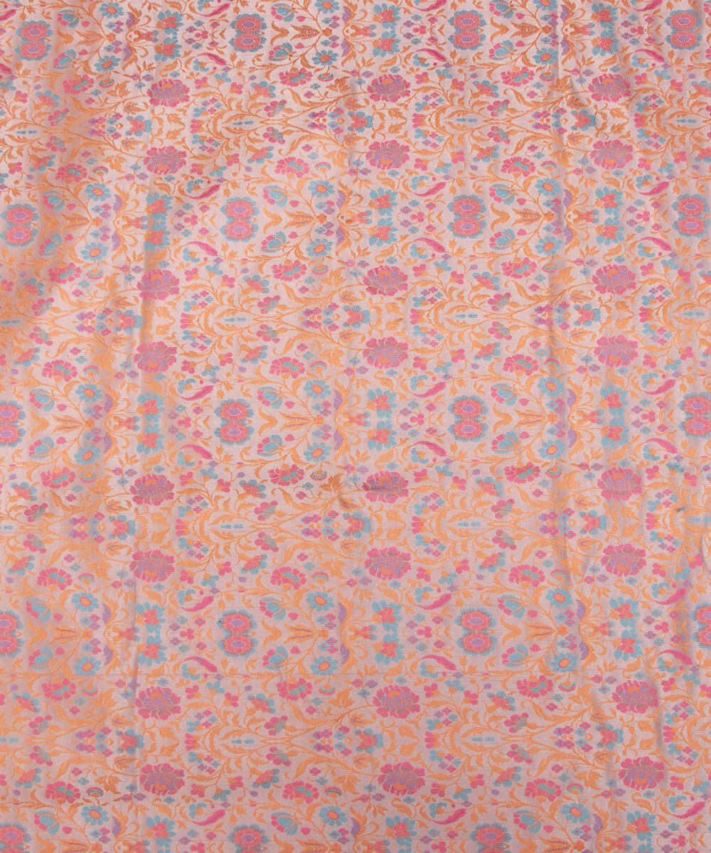 Latest Banarasi Tanchui Silk Blouse Skirt Saree Material Shopping Fabric Online At Fabric Dekho