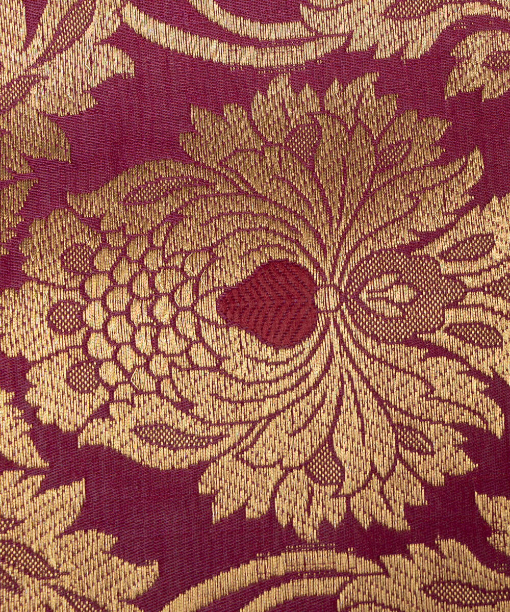 Shop Brocade Silk Fabric Online At Fabric Dekho