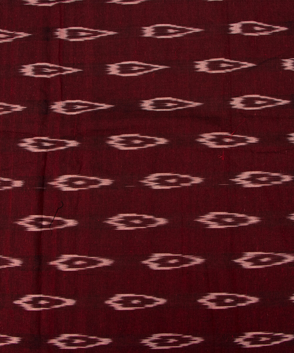 Weaved Ikat Cotton Handloom Fabrics Online Fabric