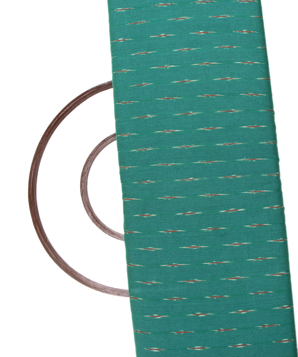 Weaved Ikat Cotton Handloom Fabrics Online Fabric