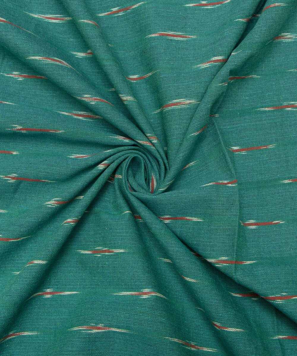 Weaved Ikat Cotton Handloom Fabrics Online Fabric