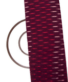 Fuchsia Color Ikat Cotton Fabric