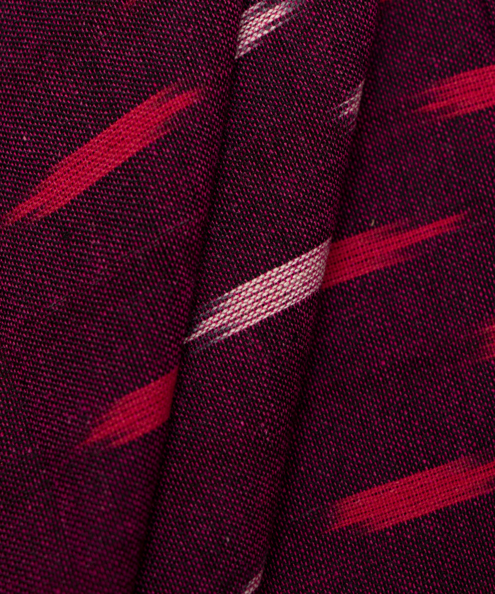 Weaved Ikat Cotton Handloom Fabrics Online Fabric