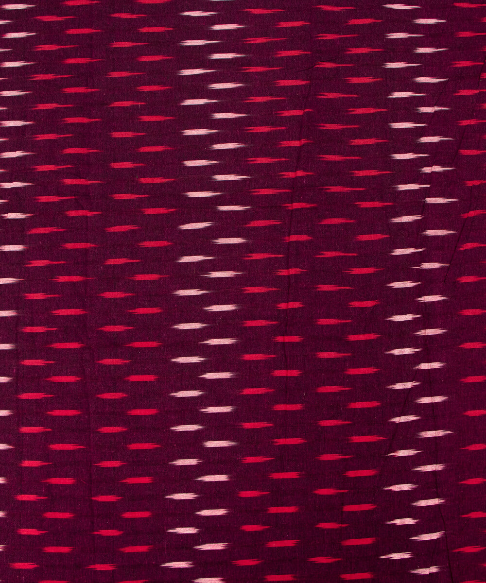 Weaved Ikat Cotton Handloom Fabrics Online Fabric