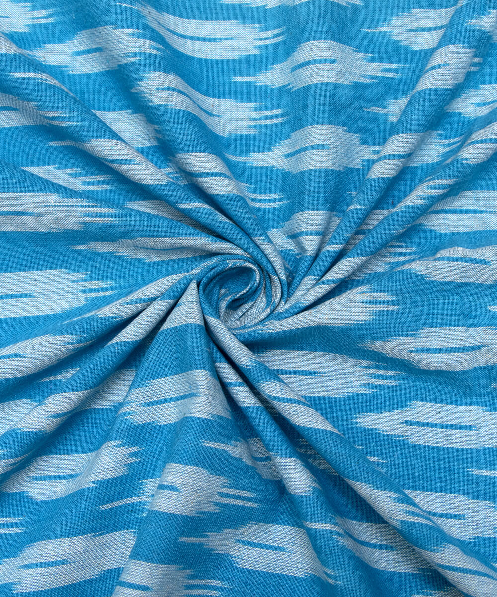 Weaved Ikat Cotton Handloom Fabrics Online Fabric