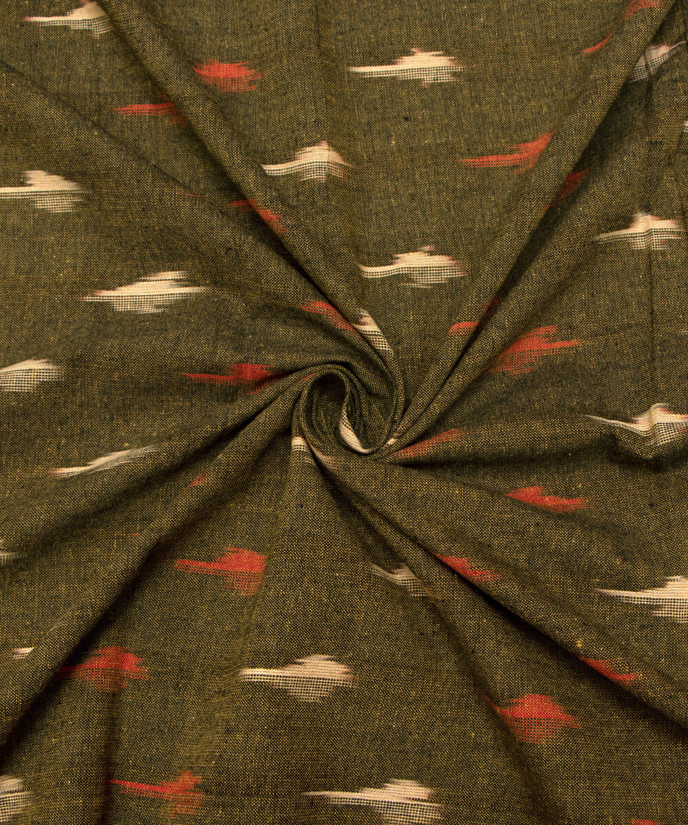 Weaved Ikat Cotton Handloom Fabrics Online Fabric