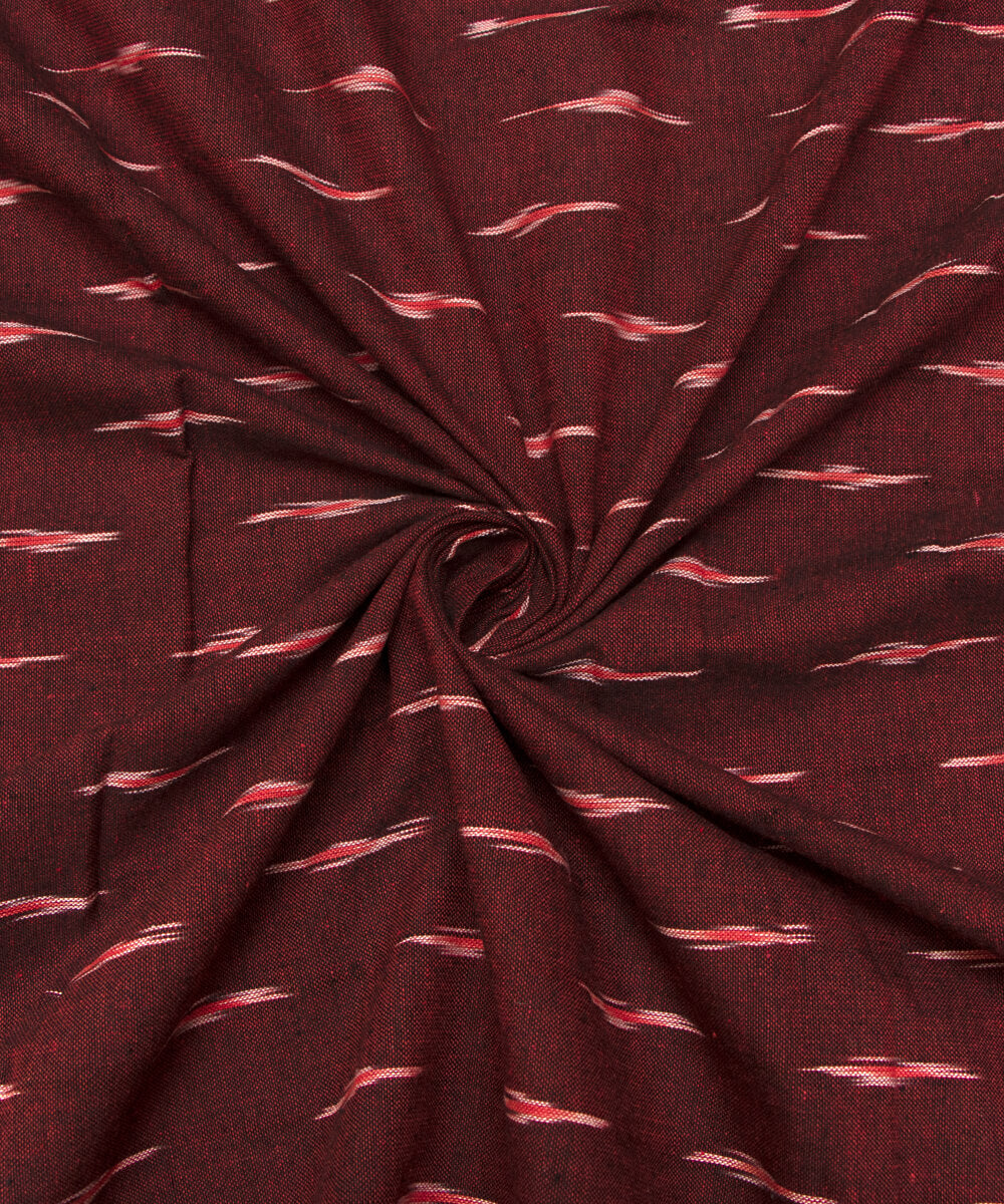 Weaved Ikat Cotton Handloom Fabrics Online Fabric