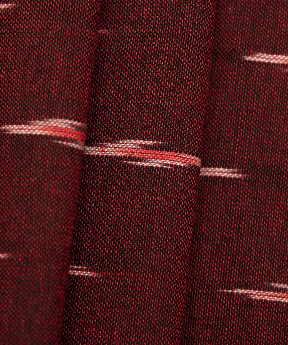 Weaved Ikat Cotton Handloom Fabrics Online Fabric