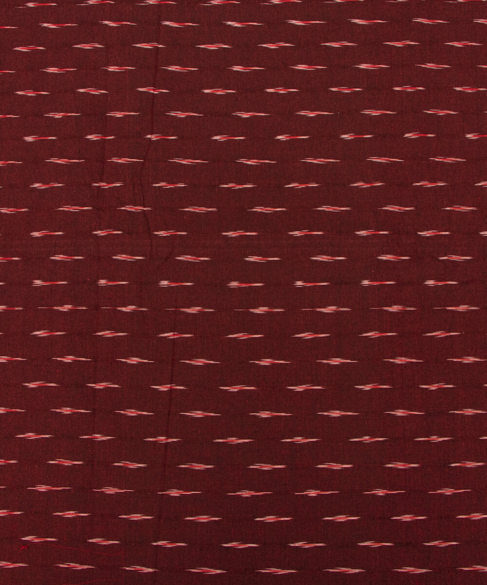 Weaved Ikat Cotton Handloom Fabrics Online Fabric