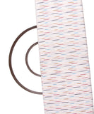 White Color Ikat Cotton Fabric