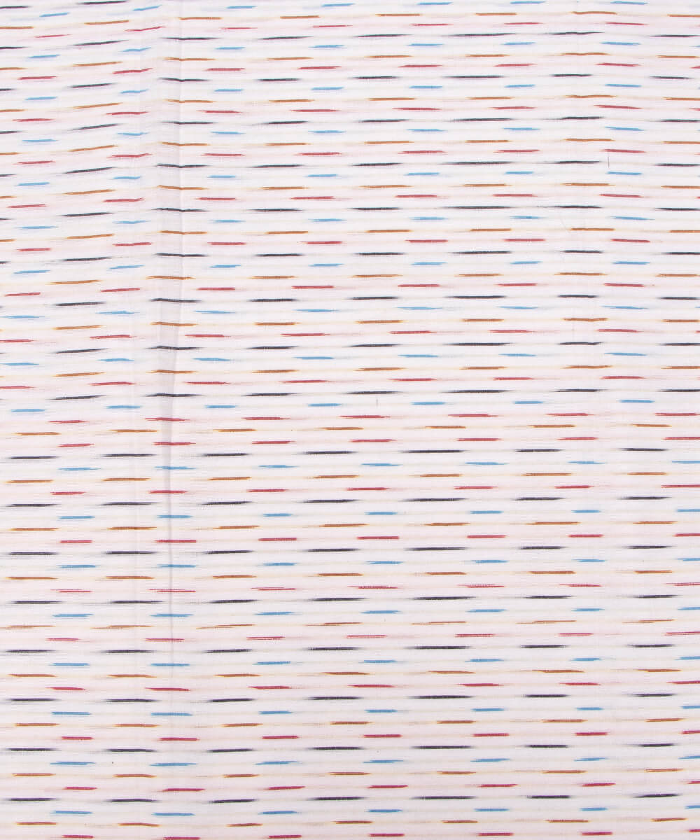 Weaved Ikat Cotton Handloom Fabrics Online Fabric