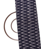 Dark Blue Color Ikat Cotton Fabric