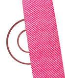 Magenta Colour Lehariya Pattern Cotton Fabric
