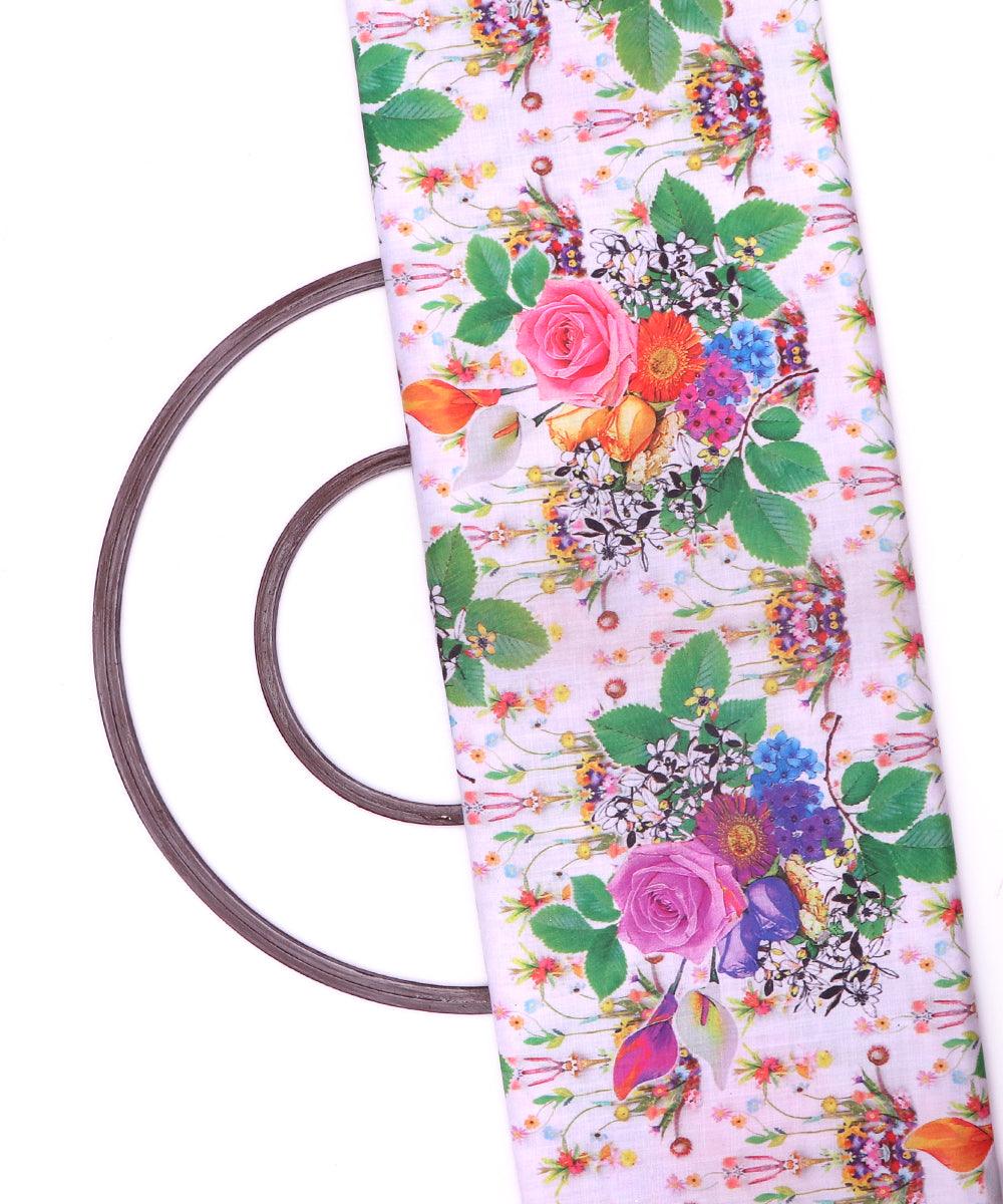 Cotton Digital Print Fabric At Fabric Dekho