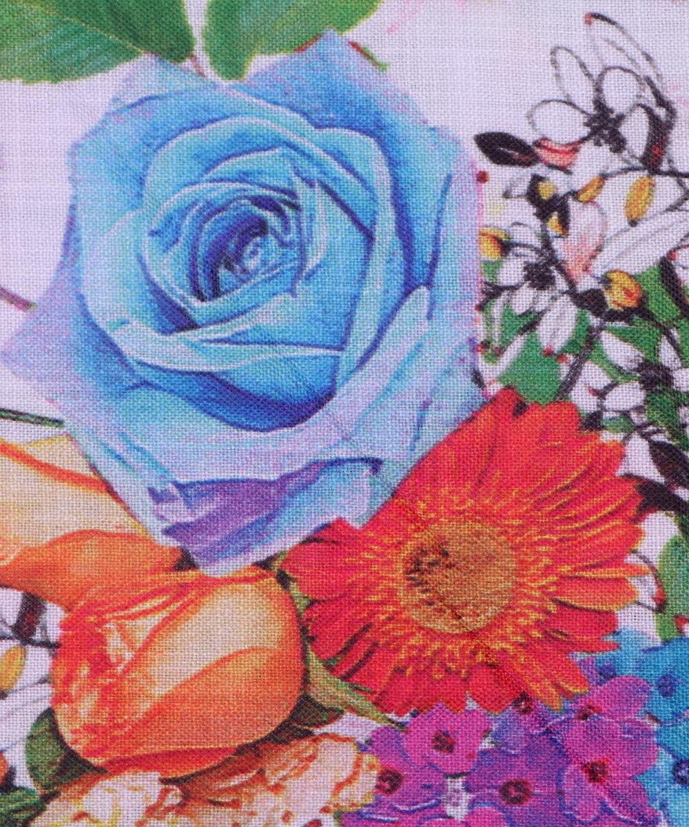 Cotton Digital Print Fabric At Fabric Dekho