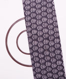 Grey Colour Bagh Print Cotton Fabric