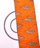 Mustard Colour Paisley Print Rayon Fabric