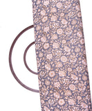 Light Blue Colour Floral Print Cotton Fabric