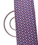 Blue Colour Floral Print Cotton Fabric