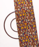 Royal Blue Colour Elephant Print Cotton Kalamkari Fabric