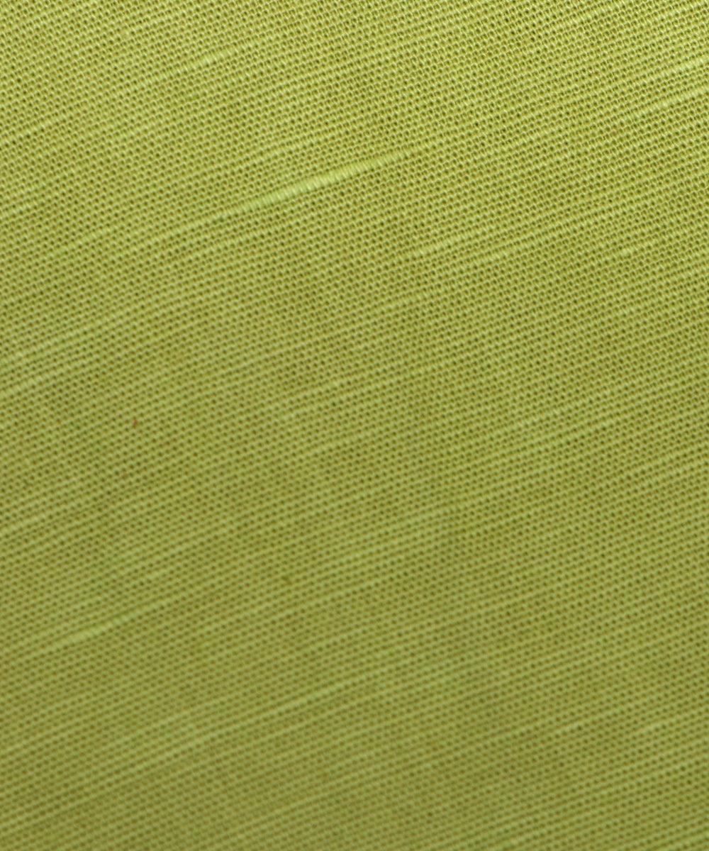 light green plain linen fabric