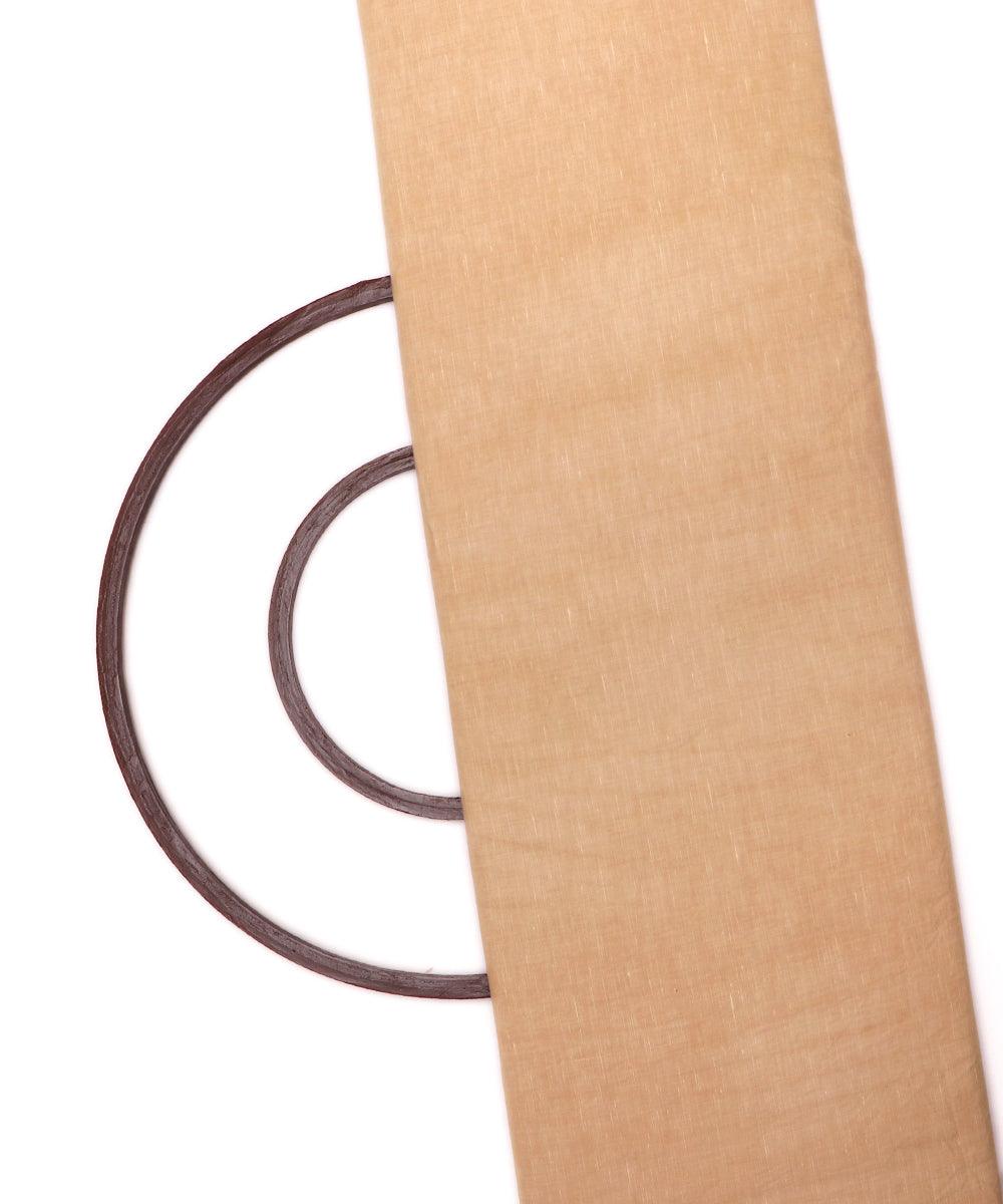 ivory plain linen fabric