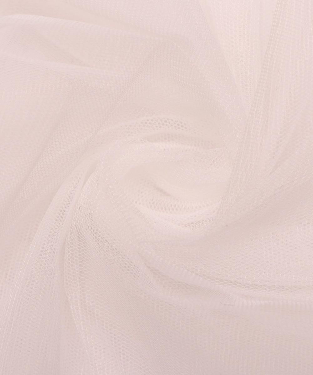white dyeable pure net fabric 80 grams