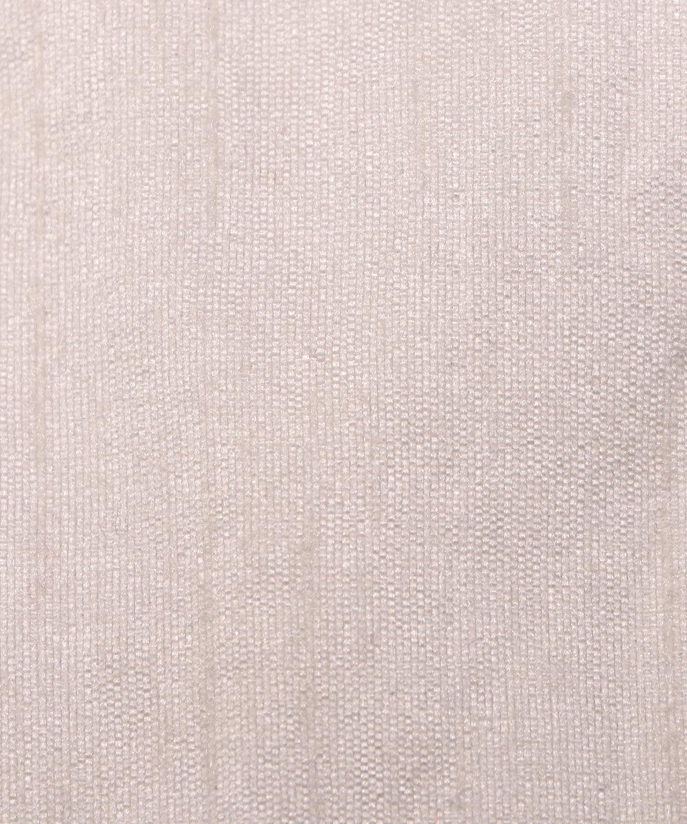 white dyeable semi pure dupion fabric